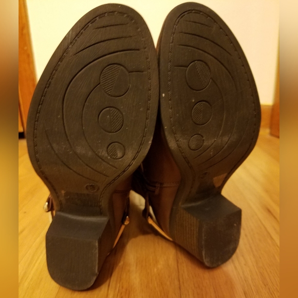 NWB Venus Tall Riding Equestrian Style Boots, Brown, Size 6 - Picture 5 of 10